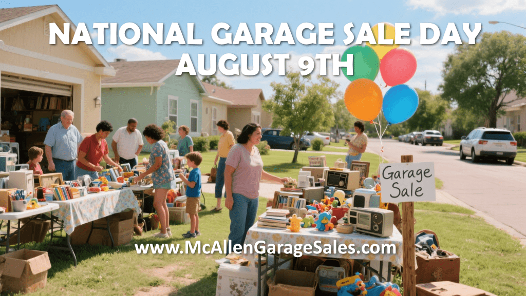 Get Ready for National Garage Sale Day: Your Ultimate Guide to Finding & Registering Sales in McAllen!